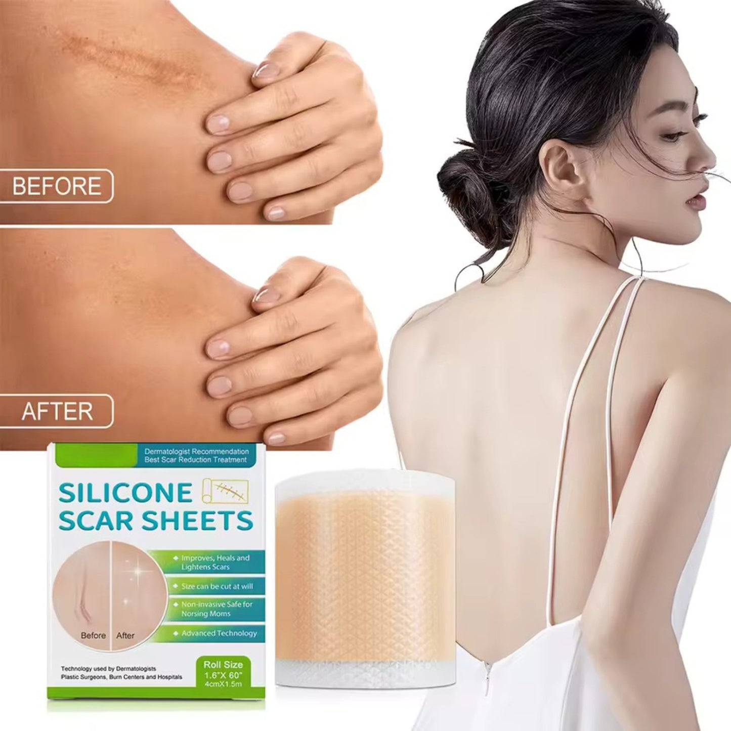 HealSilk Strip™ Scar-Free Healing, Seamless Recovery