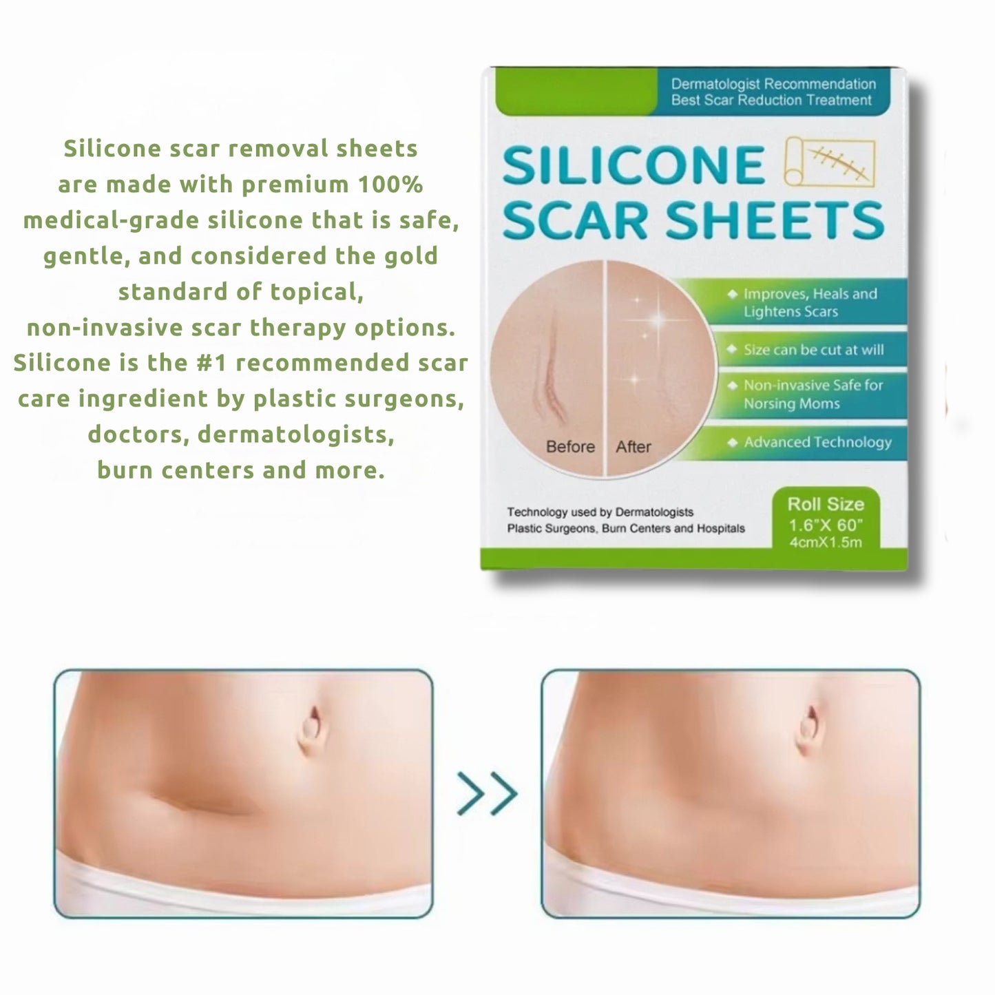 HealSilk Strip™ Scar-Free Healing, Seamless Recovery